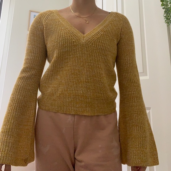 Yellow knit sweater BB Dakota - Picture 6 of 8